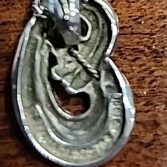 Tiffany & Co. Silver And 18 Kt Gold Infinity Knot Necklace - Picture 3 of 4